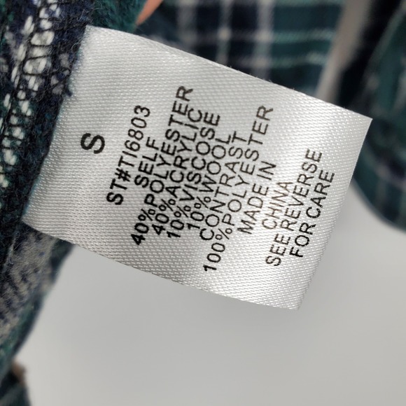 Better Be Grunge Holiday Party Mixed Plaid Cottagecore Prep Red Midi Dress S - Picture 9 of 9